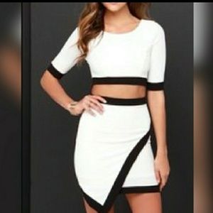 lulus 2 piece dress